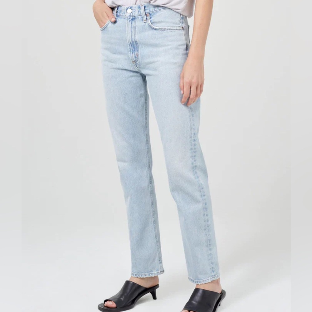 AGOLDE Mia Straight Jean- Scene